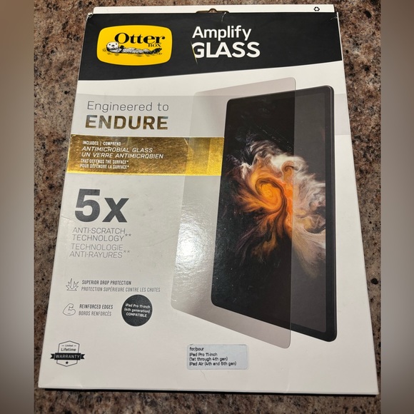 OtterBox Amplify Glass Screen Protector - Picture 1 of 1
